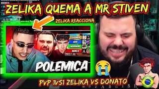 ZELIKA QUEMA a MR STIVEN y DONATO😨🤧ZELIKA CUENTA TODO🤯🔥 [upl. by Martelle]