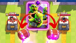 EVOLVED GOBLIN BARREL  Clash Royale [upl. by Louisette]