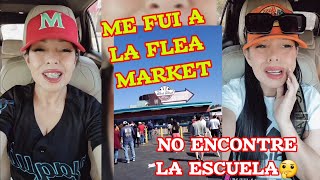 ME FUI A LA FLEA MARKETNO ENCONTRE LA ESCUELAHANNYVLOG [upl. by Aerdua849]