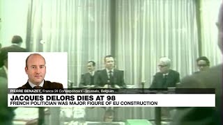 Former EU Commission President Jacques Delors dies at 98 • FRANCE 24 English [upl. by Enovi845]