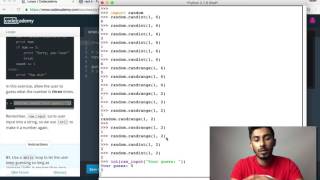 Codecademy Python Tutorial 21 [upl. by Jesselyn]