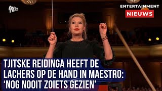 Hilarisch optreden van Tjitske Reidinga in Maestro [upl. by Burch]