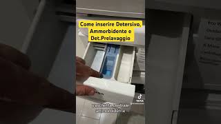 Dove inserire Detersivo Ammorbidente e DetPrelavaggio in Lavatrice Samsung [upl. by Nitsur61]