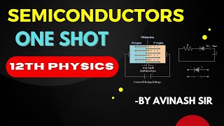 Class 12 semiconductor one shot  Semiconductor class 12 one shot  AIM QUEST [upl. by Yziar520]