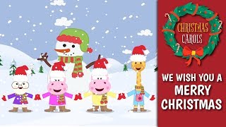 We Wish You A Merry Christmas with Lyrics  Christmas Carols for Children Love to Sing [upl. by Ozzie]