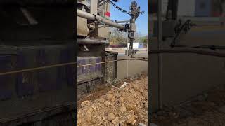 Slip forming concrete curb  Western Lehigh Services  Allentown PA [upl. by Zhang]