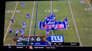 Fight Breaks Down Sterling Shepard Vs Malcom Jenkins Fight  Eagles Vs Giants  NFL [upl. by Aiselad]