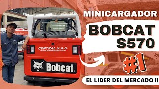 TODO SOBRE EL MINICARGADOR BOBCAT S570 [upl. by Cupo]