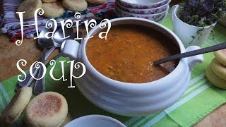 الحريرة المغربية المطبخ المغربي Harira Moroccan Soup Moroccan Cuisine [upl. by Devine]