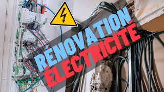 ON A REFAIT L’ÉLECTRICITÉ DE LAPPARTEMENT et ça fonctionne travaux de rénovation intégrale [upl. by Labina]