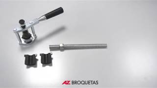 MAQUINA PRENSAR CATS 400 AZ BROQUETAS [upl. by Andreas]