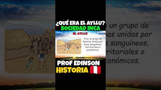 ¿QUÉ era EL AYLLU 2  LOS INCAS  SOCIEDAD  TAHUANTINSUYO  HISTORIA PERÚ incas peru cultura [upl. by Imogene316]