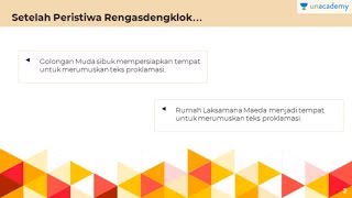 Perumusan Teks Proklamasi Sejarah  SBMPTN UN SMA [upl. by Ylrac625]