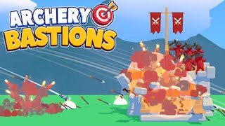 Archery Bastions  прохождение часть 1games gaming androidgame music [upl. by Rafe]