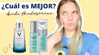 Vichy Mineral 89 vs Eucerin Hyaluron Filler  ¿Cuál es mejor de los dos [upl. by Klara]