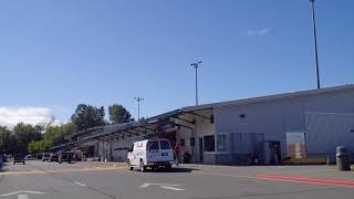 Comox BC Airport YQQ  Driving Around Terminal  Vancouver Island Canada [upl. by Ralston346]