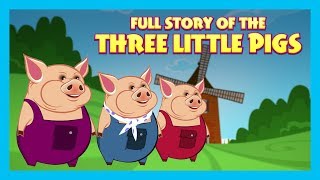 Full Story Of Three Little Pigs  Tia and Tofu Storytelling  Moral Stories In English For Kids [upl. by Enirrok]