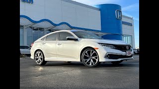 2021 Honda Civic Touring Elgin Schaumburg Barlett Barrington Hoffman Estate IL [upl. by Hescock]