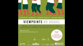 Viewpoints no Brasil  Live 01 teoria história e práxis artística [upl. by Brunhilda]