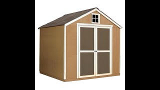 build a 8x8 storage shed in 1 hour [upl. by Missie]