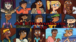 All Eliminations Total Drama Island Reboot Season 2 Elimination Order Episode 113 [upl. by Annaehr]