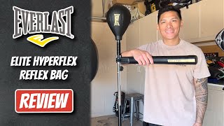 Everlast Elite Hyperflex Reflex Bag REVIEW UNIQUE BAG THAT NEEDS MORE STABILITY [upl. by Neyr]