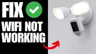 Ring Floodlight Cam Not Connecting To Wifi  How To Fix [upl. by Sib]