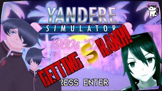 ATTEMPTING TO GET S RANK ON YANDERE SIMULATOR 1980S MODE  Ep 1 [upl. by Akeenahs]