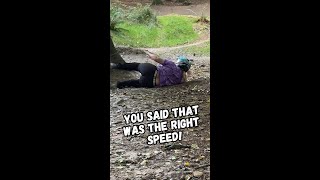 HUGE MTB CRASH Windhill Bikepark fail crash mtb [upl. by Atiragram]