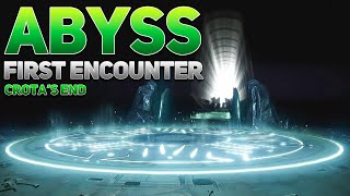 Abyss Raid Encounter Crotas End 1st Encounter  Destiny 2 Season of the Witch [upl. by Cynera]