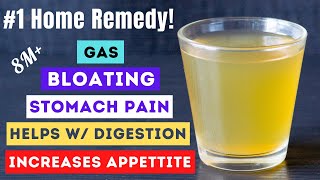 Natural Home Remedy for Belly Bloating Gas amp Stomach Pain  Reduces Gas  8M Babies [upl. by Bruner502]