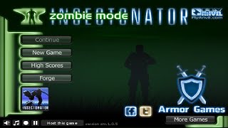 Insectonator Zombie Mode  Select Screen [upl. by Enoryt]