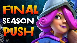 SEASON END SLEEP DEPRIVED PUSH  Clash Royale [upl. by Atinit462]