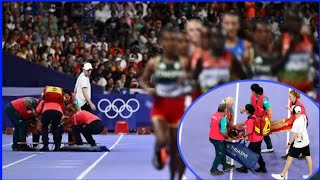 Olympics star ALESSIA ZARBO COLLAPSES during women’s 10000M FINAL as medics rush to her aid [upl. by Benjy490]