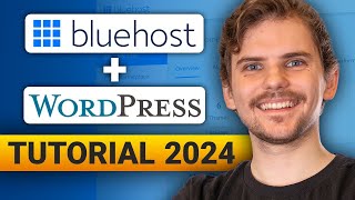 Bluehost WordPress Tutorial 2024  ULTIMATE stepbystep GUIDE [upl. by Normandy]