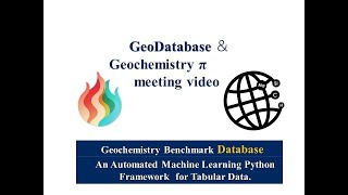 20240901 Geochemistry Benchmark Databas and Geochemistry π [upl. by Roxane386]