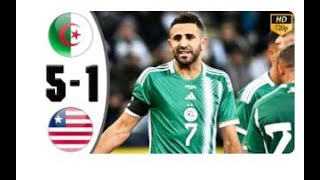 🔴ALGERIA VS LIBERIA🚨AFRICAN CUP OF NATION MOROCCO 25 QUALIFIER HIGHLIGHTS [upl. by Hoem]