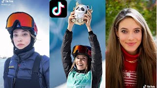 Eileen Gu Winter Olympics 2022 Champion Eileen Gu TikTok Compilation Olympic Championship [upl. by Gamber]