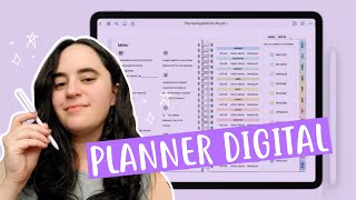 Planner 2024 digital Para TabletIpad ✏️ [upl. by Trinetta]