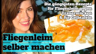 Fliegenleim für Gelbtafeln und gegen Trauermücken selber herstellen Alle Rezepte im Test [upl. by Jordana377]