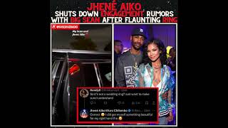 JHENE AIKO SHUTS DOWN ENGAGEMENT RUMORS WITH BIG SEAN [upl. by Daffie947]