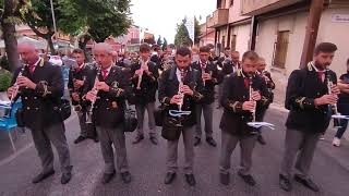 Marcia Sivigliana Banda di Ailano 16823 Collelongo Festa di San Rocco [upl. by Auhsohey484]