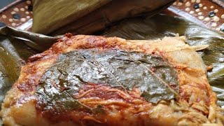 TAMALES JAROCHOS ¿Cómo se hacen  Tamales de masa cocida con hoja de plátanoComo preparar tamales [upl. by Uird]