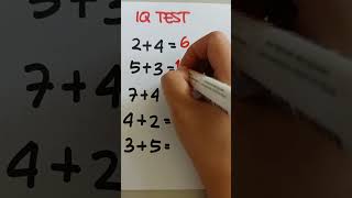 iq test 447 iqtest tesiq viralshort terndingshort [upl. by Harmony]