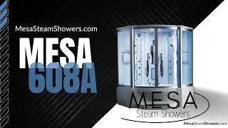 608A Steam Shower show room demo [upl. by Emse]