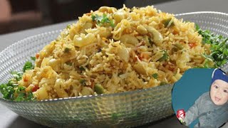 Choliya pulao recipe hara Chaney ka pulao recipe green channa pulao by kitchen with hoor [upl. by Nerland]