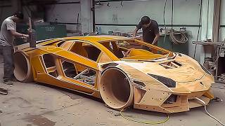 Man Builds Amazing LAMBORGHINI From Scratch in 10 Months  Start to Finish by haisupercar [upl. by Lund]