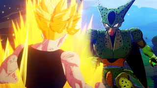 Dragon Ball Z Kakarot  Future Trunks Destroys the Androids amp Imperfect Cell Boss Fight [upl. by Eniron]