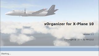 XPLANE 10 et 11  Logiciel Xorganizer [upl. by Idolla]