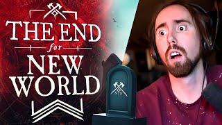 Is New World Shutting Down  Asmongold Reacts [upl. by Fawnia]